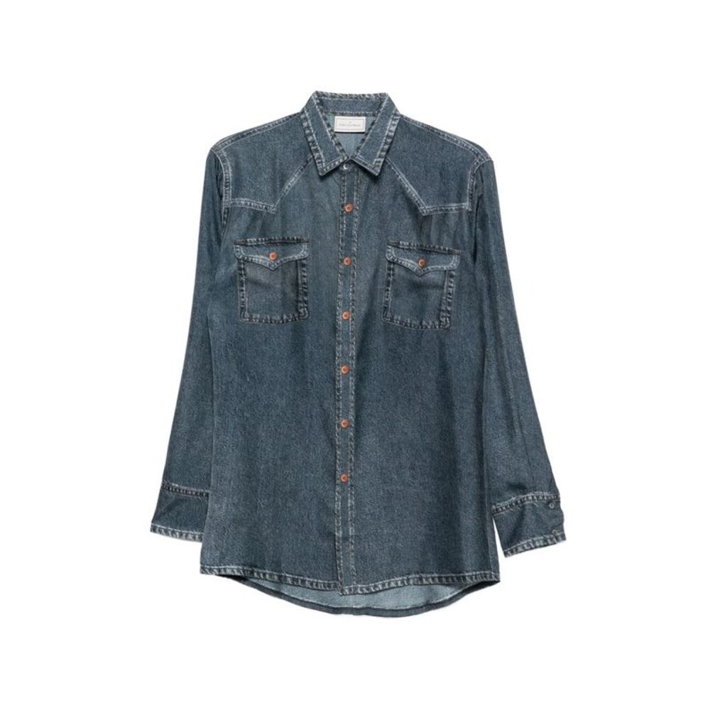 Pierre-Louis Mascia Women Silk Shirt